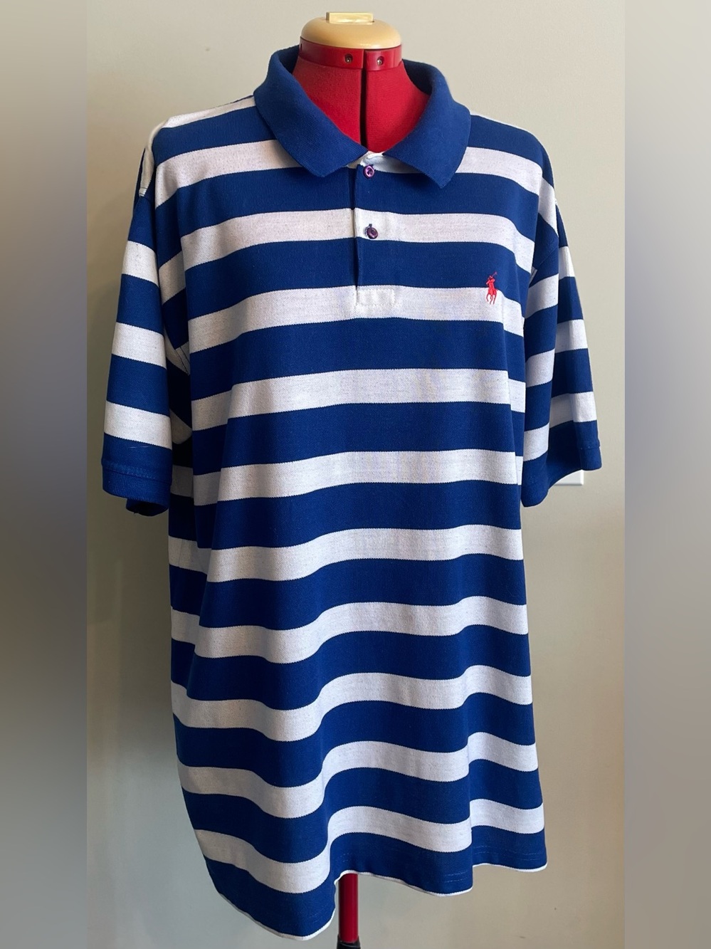 Polo Ralph Lauren - cotton blend polo shirt Size XL
